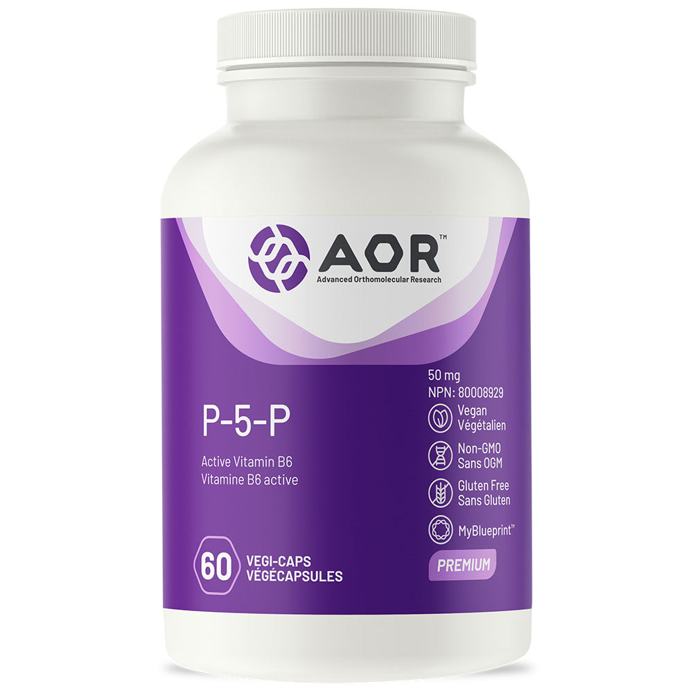 AOR P-5-P (50mg) (60 Vegi-Capsules) - Lifestyle Markets